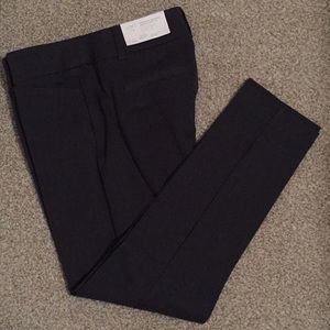 Dark gray skinny ankle pants - LOFT